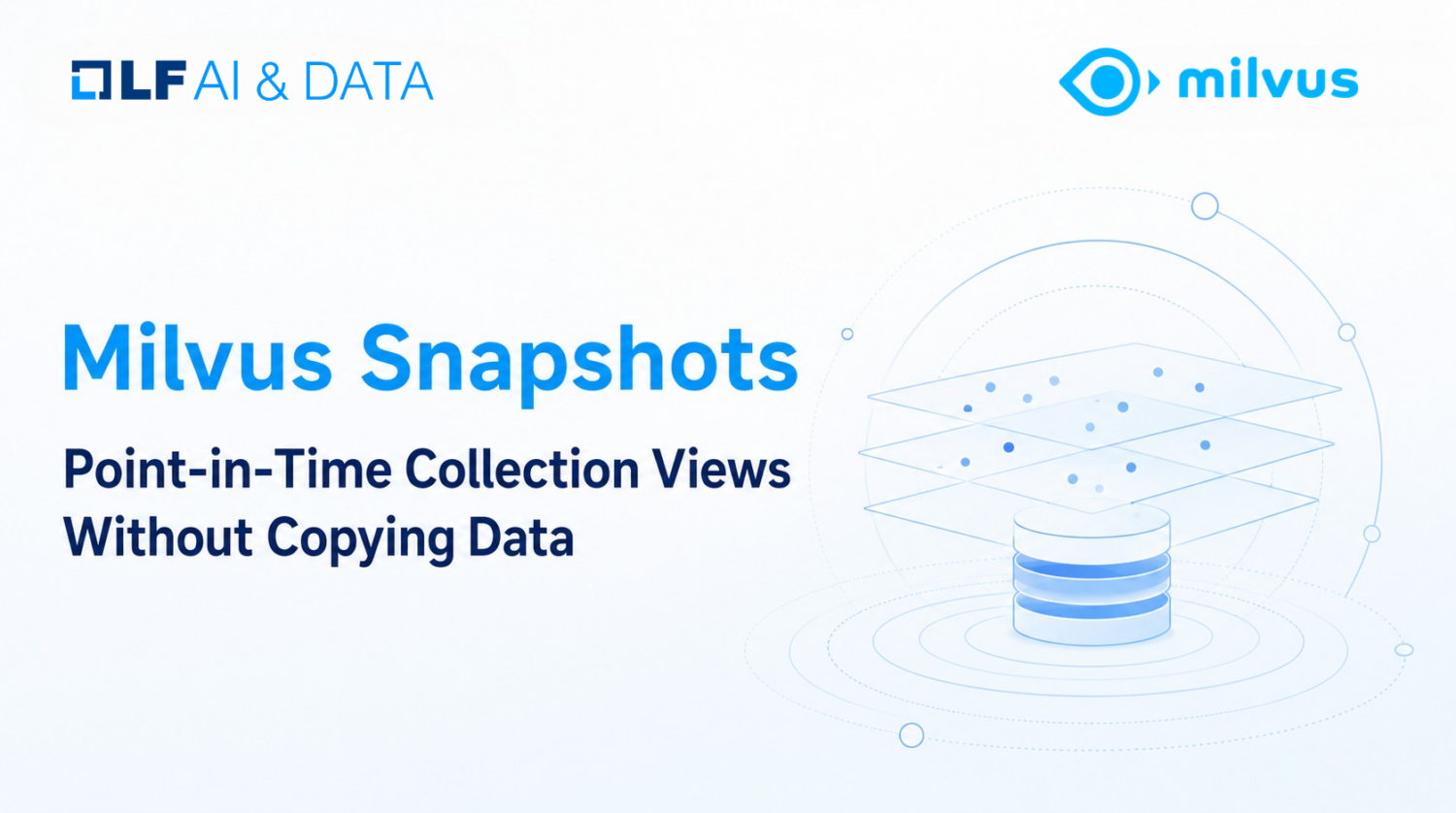Milvus Snapshots: Point-in-Time Collection Views Without Copying Data